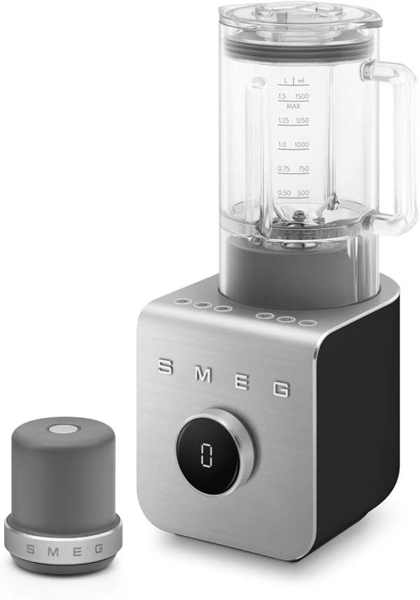 Smeg BLC02 Matte 50's Style High Performance Blender - with Free Gift RRP £30