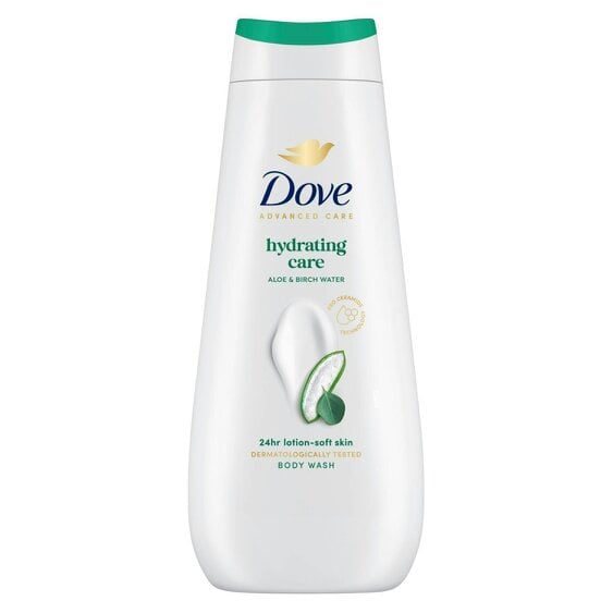 Dove Advanced Care Hydrating Care Body Wash 24H Renewing Micromoisture, 6x400ml