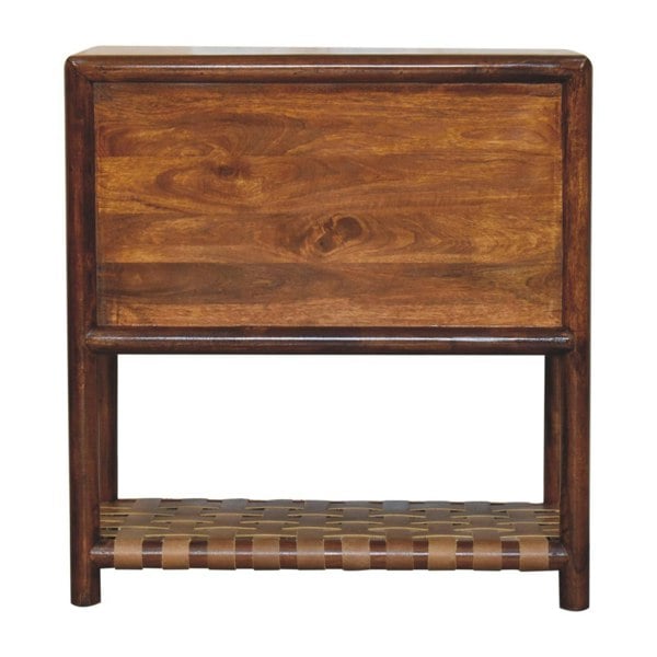 Artisan Furniture Solid Wood Regency Woven 2-Drawer Nightstand