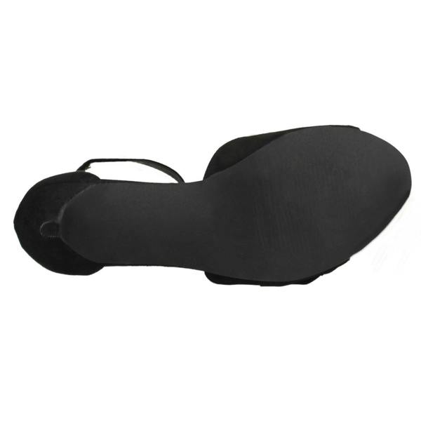 Spot On Ladies Spot On Casual Mid Heel Sandal