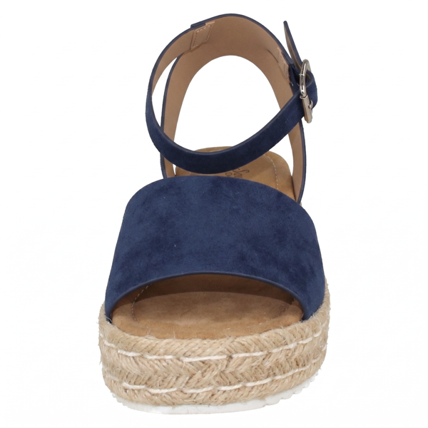 Savannah Ladies Savannah Wedge Mule Wide Fit Sandals F12039