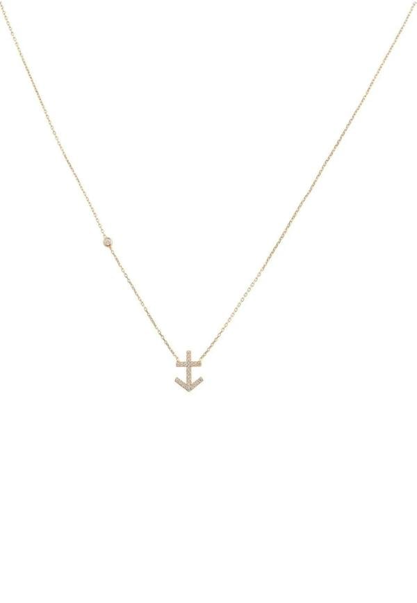 Zodiac Star Sign Pendant Necklace Rose Gold Sagittarius - LATELITA Necklaces