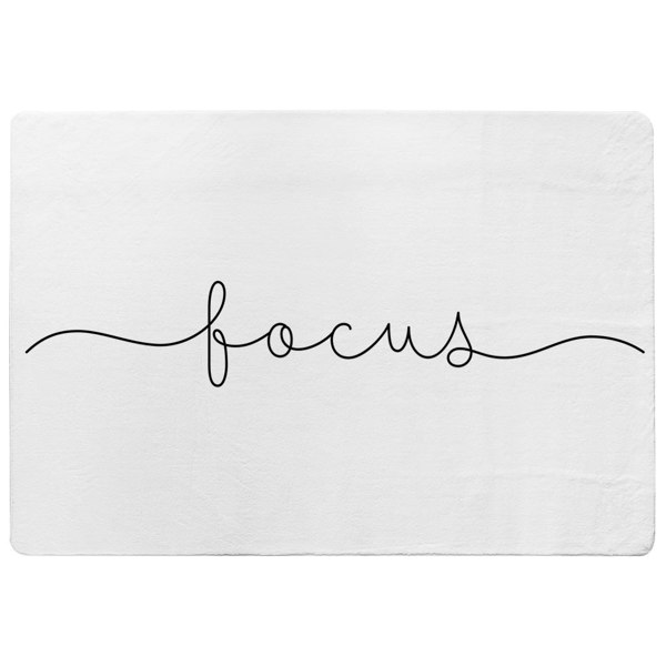 Benjamin Tate Design Text Focus (Rug)