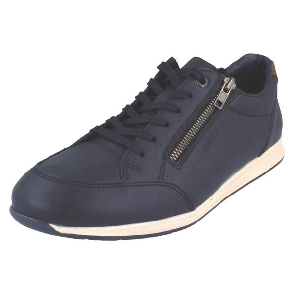 Rieker Mens Rieker Casual Lace Up Trainers With Side Zip 11903