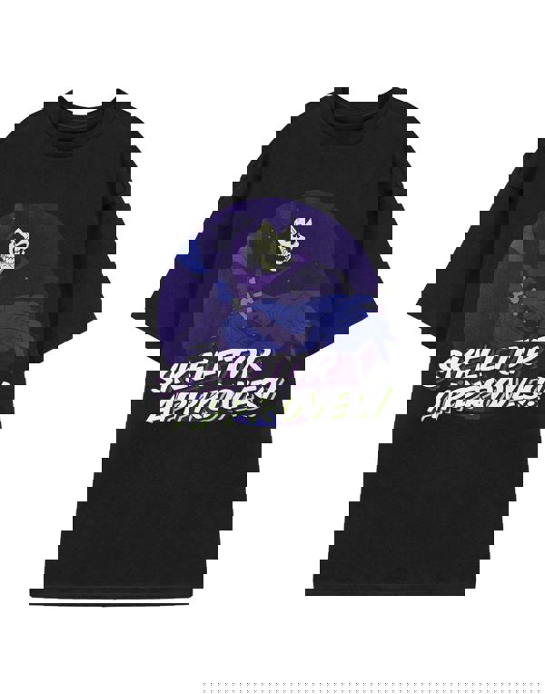 Masters of the Universe Unisex Black Skeletor Approves Short Sleeved T-Shirt