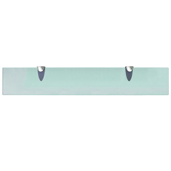 Berkfield Floating Shelf Glass 60x10 cm 8 mm