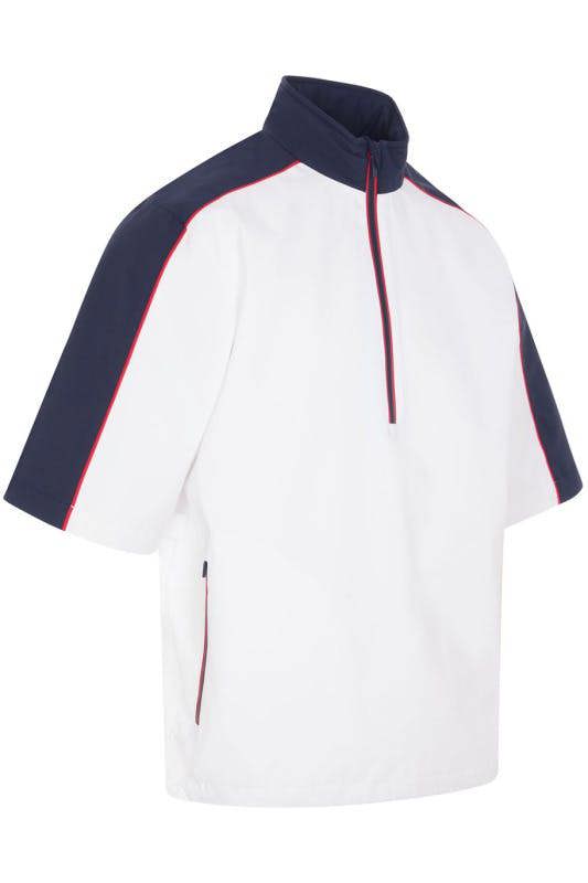 Ashworth Windproof Short Sleeve 1/4 Zip
