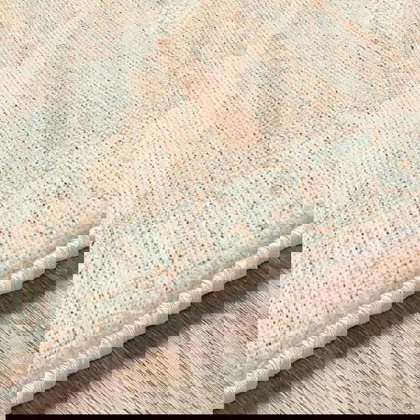 Livabliss Becki Owens Luca-Vintage Blue Brown Green Traditional Vintage Boho Rug