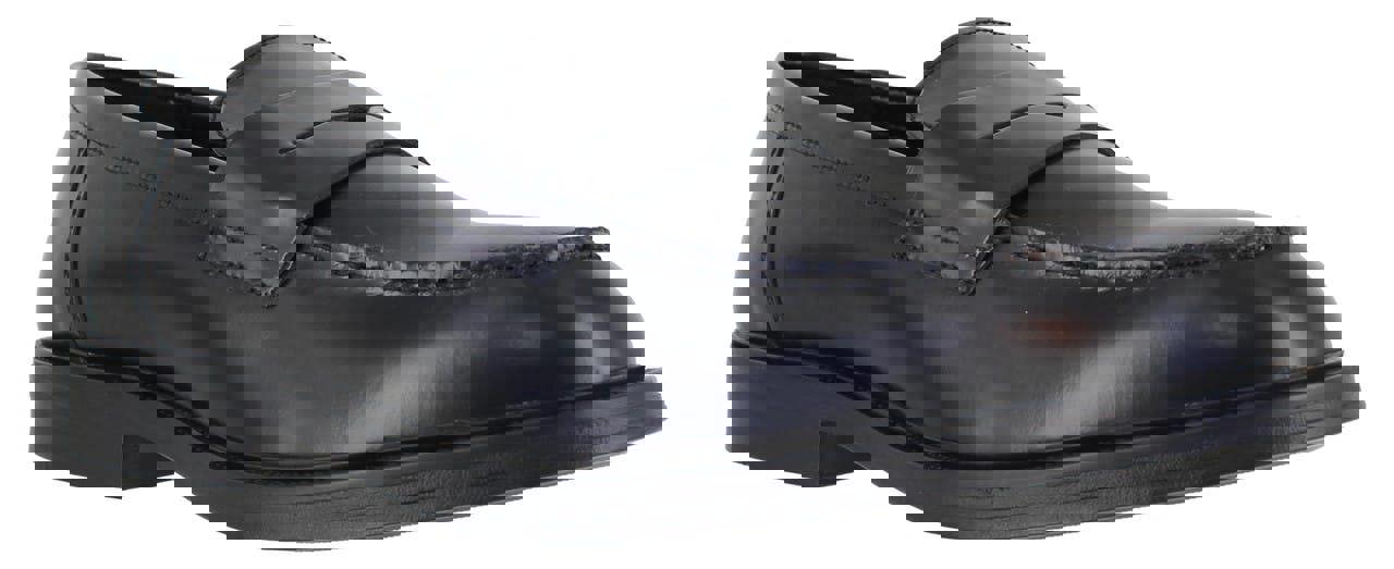 Off The Hook Perry Mens Penny Loafer Slip On Leather Smart Shoes