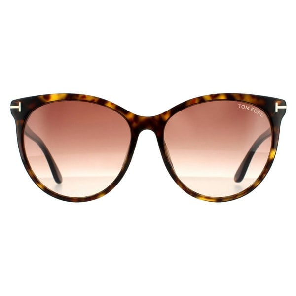 Tom Ford Sunglasses Maxim FT0787 52F Dark Havana Brown Gradient