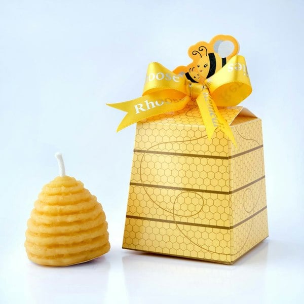 Beeswax Beehive Candle Photo