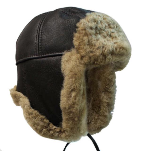 Infinity Leather MENS NAVIGATOR RAF TRAPPER HAT