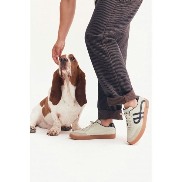 Hush Puppies Seventy8 Leather Men's Peanut Trainers