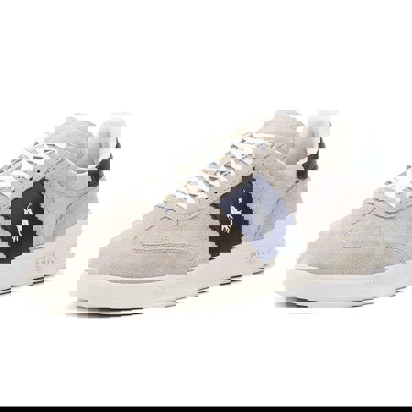 Ralph Lauren Men's HRT Aera Sneakers  - Milkshake/Navy