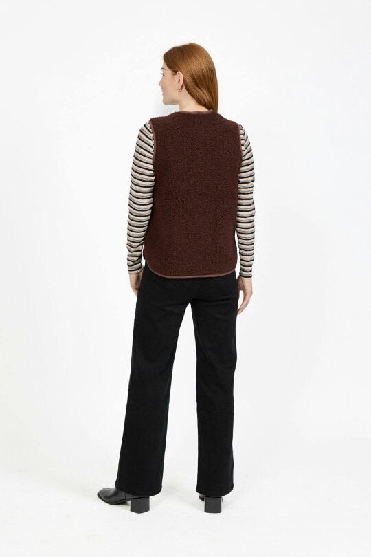 Mudflower Teddy Borg Gilet