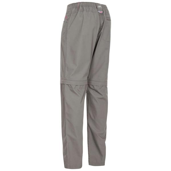 Trespass Womens/Ladies Rambler Convertible Hiking Trousers - Storm Grey - 