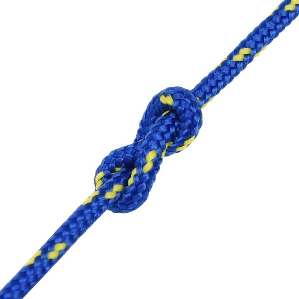 Berkfield Boat Rope Blue 5 mm 100 m Polypropylene