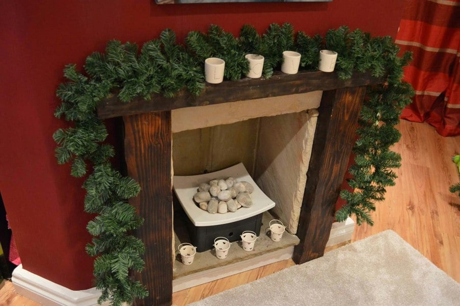 Samuel Alexander 270cm (9ft) Indoor Plain Green Colorado Christmas Garland