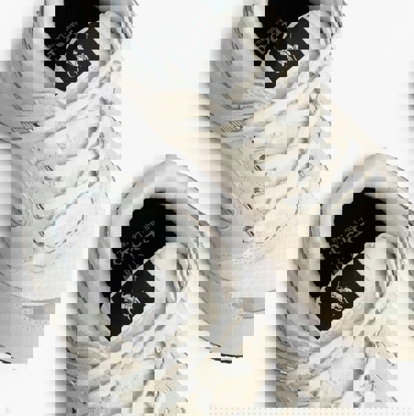 Polo Ralph Lauren Train 89 V2 Mens Suede Panelled Trainer White