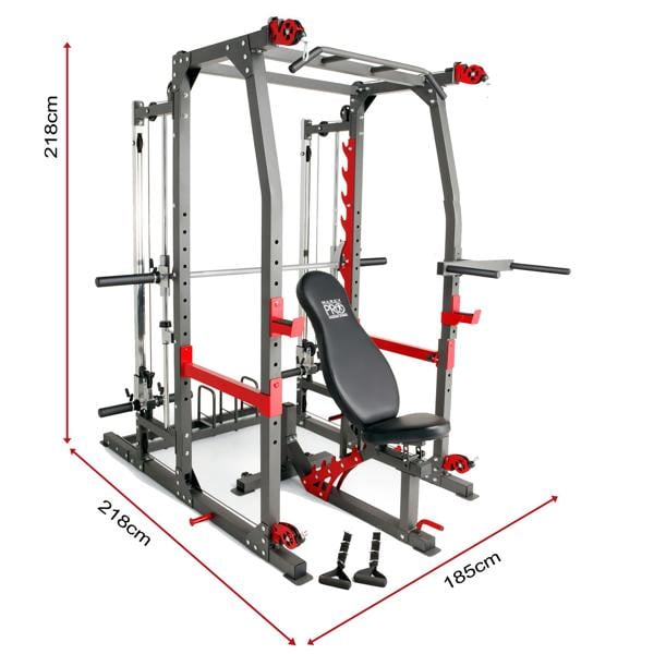 Marcy SM4903 Smith Cage Machine Linear Bearings Utility Weight Bench
