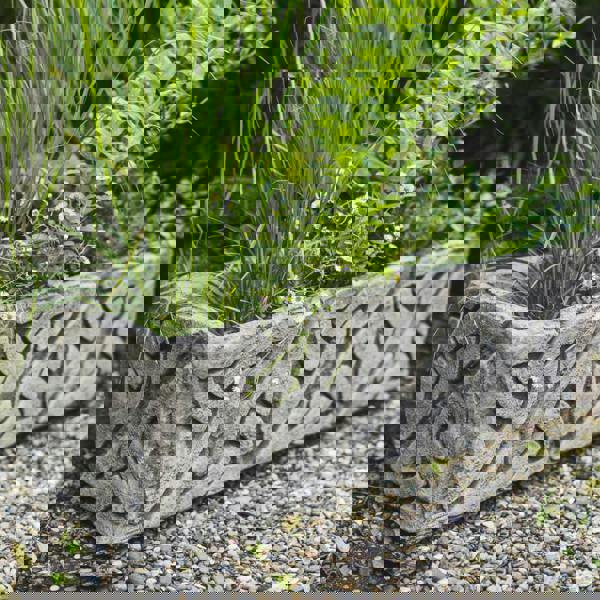 Celtic style Stone Planter Trough
