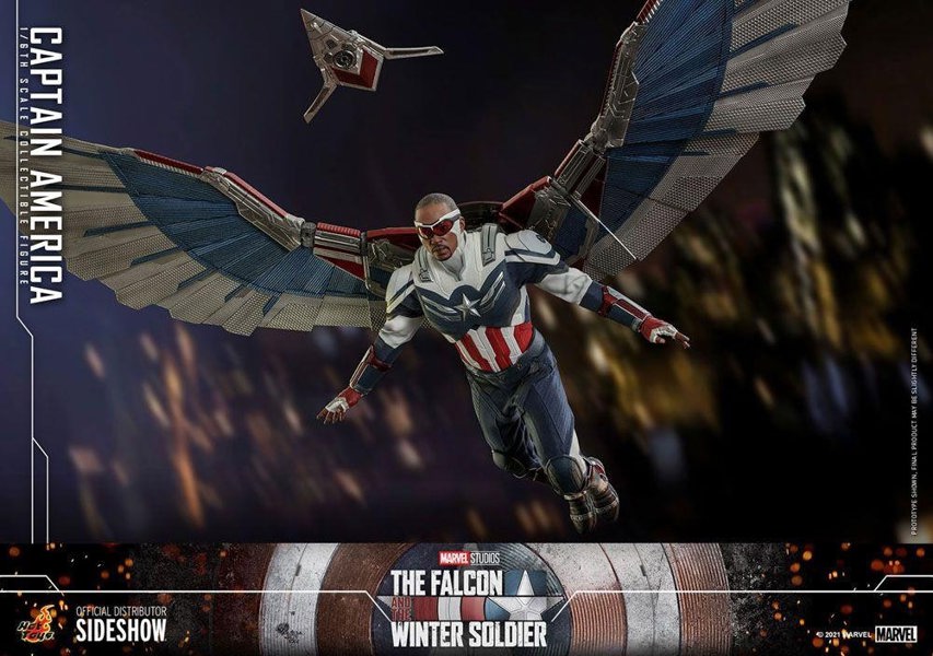 Hot Toys Captain America The Falcon and The Winter Solider Action Figure 1:6 Scale Hot Toys 908266