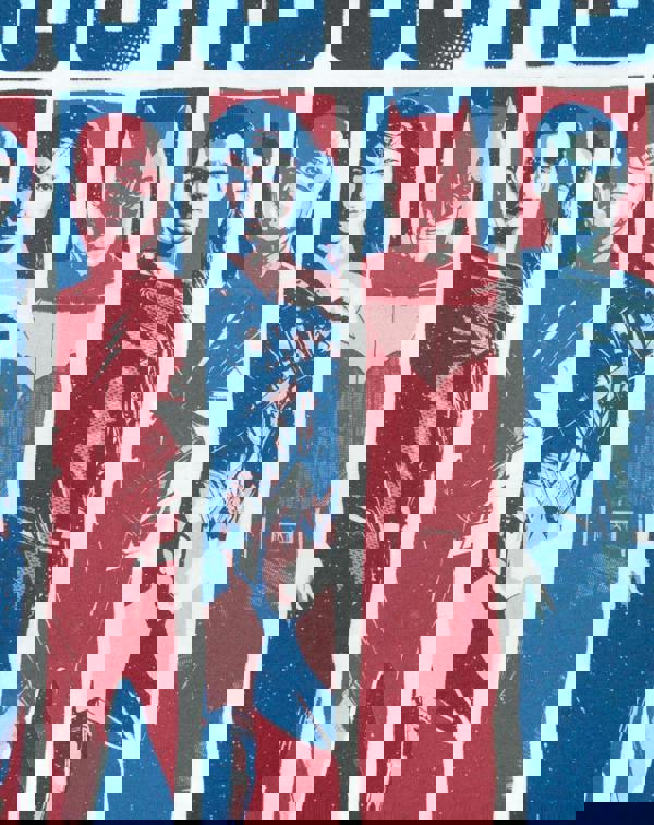 DC Comics Mens White Justice League Short Sleeved T-Shirt