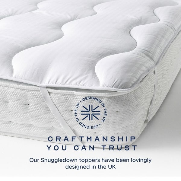 Snuggledown Scandinavian Hollowfibre Mattress Topper