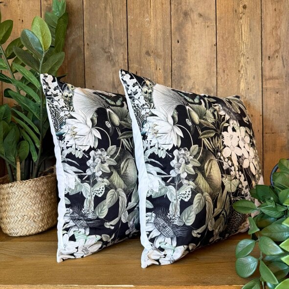 Love Frankie Utopia Cushions in Onyx