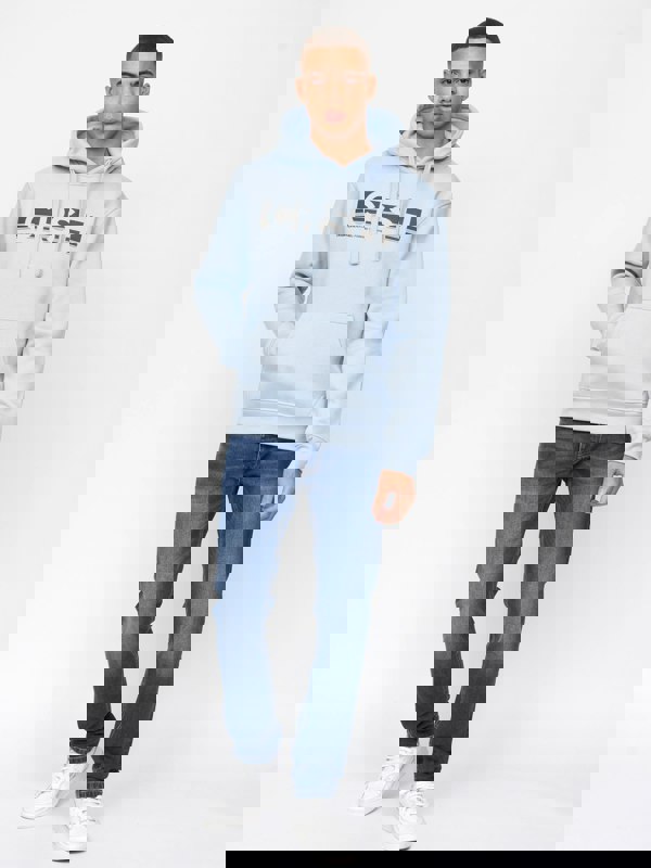 Crosshatch Sullivan Hoodie Light Blue