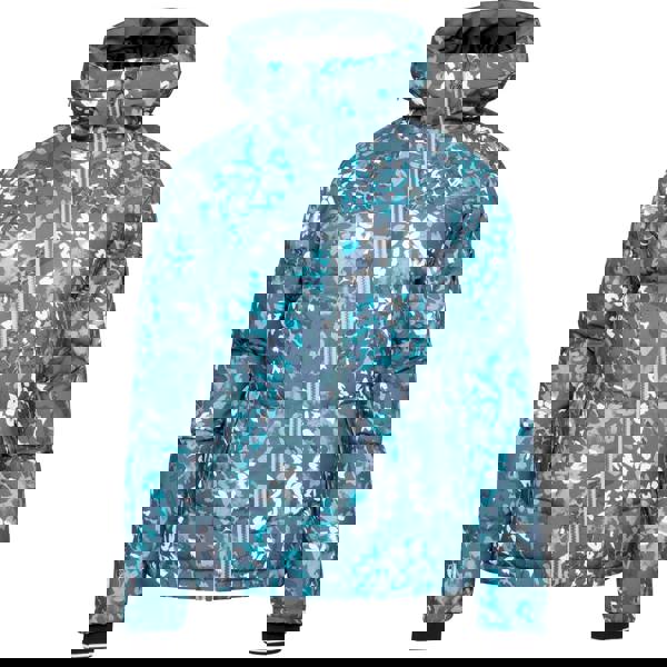 Dare 2B Womens/Ladies Verdict Animal Print Insulated Hooded Ski Jacket - Canton Green