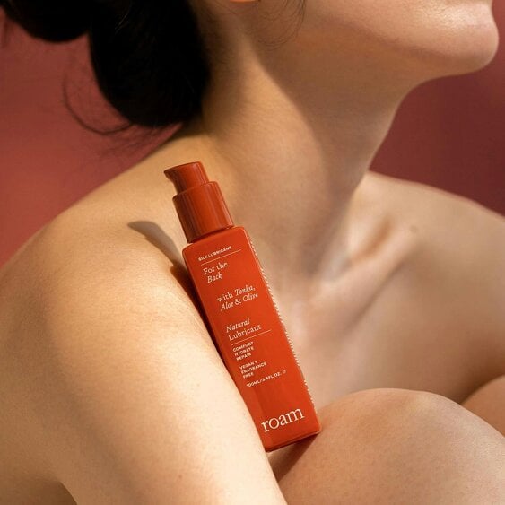 Roam Back Lube for Anal Sex - Natural & Vegan Water Based - 2 Pack, 2 x 100ml