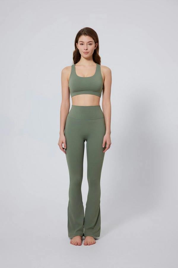 Anniou High Waisted Bootcut Leggings