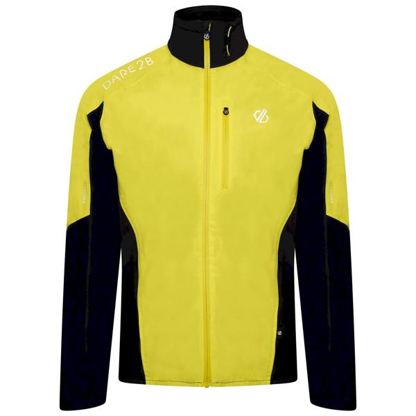 Dare 2B Mens Mediant II Cycling Jacket - Neon Spring/Black - 