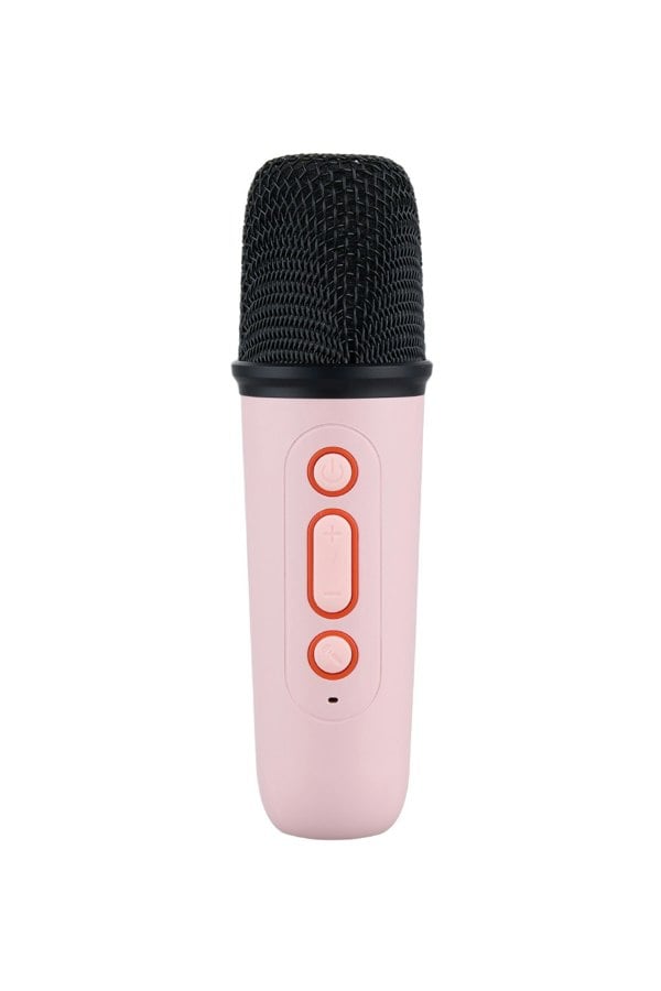 Living and Home Portable Wireless RGB Light Karaoke Speaker With 2 Microphones