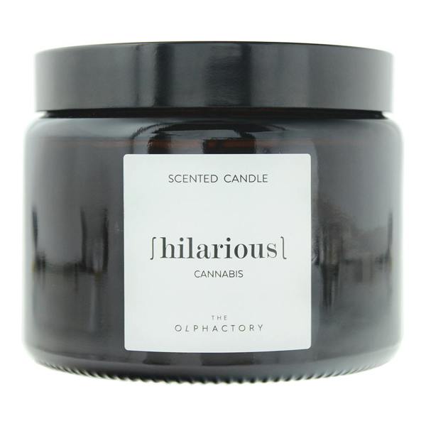 The Olphactory Hilarious Cannabis Scented Candle 360g