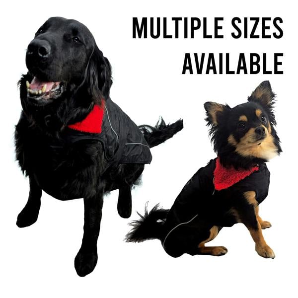 Waterproof Dog Jacket – Fleece-Lined, Reflective, Adjustable Fit - Optimum