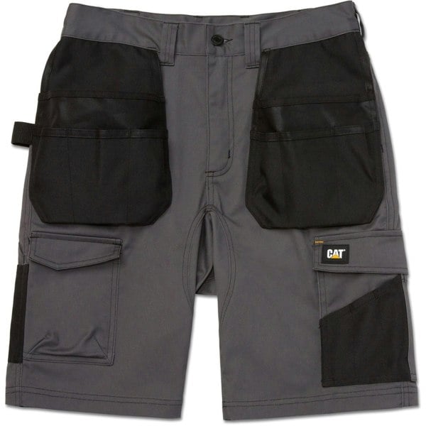 Caterpillar Mens Essential Stretch Holster Pocket Shorts - Dark Shadow