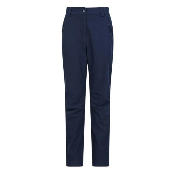 Mountain Warehouse Womens/Ladies Arctic II Stretch Fleece Lined Regular Trousers - Navy - 