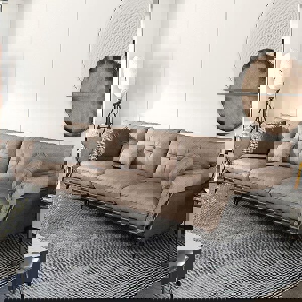 Ozzie Two Seater, Three Seater, Four Seater Sofa, Leathaire-Weilai Concept-Weilai Concept