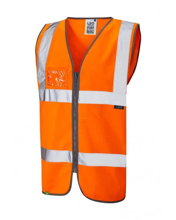 Rumsam Zipped Waistcoat With ID Pocket Leo Workwear