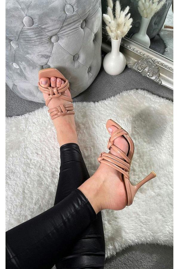 Shradha Strappy Heels - Rose