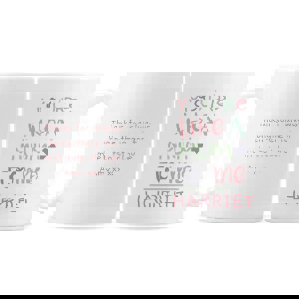 Personalised Memento Company Personalised 'You're Like a Mum to Me' Mug