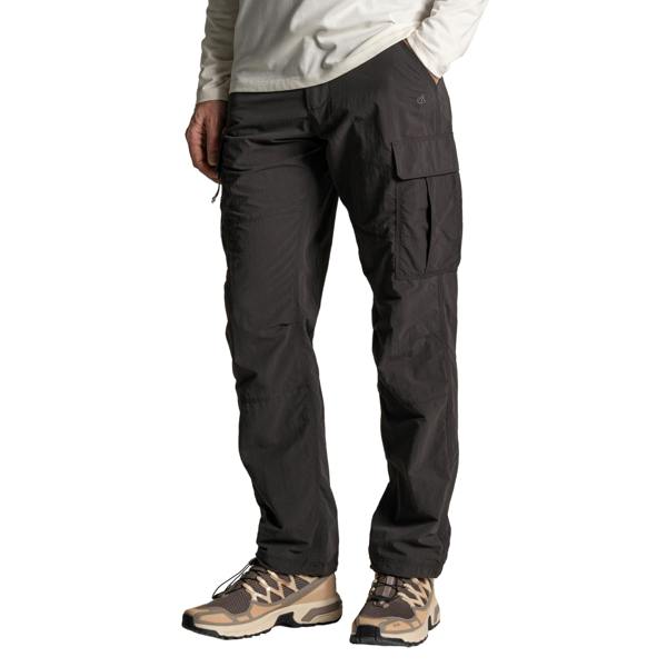 Craghoppers Mens III Nosilife Cargo Trousers - Black Pepper - 