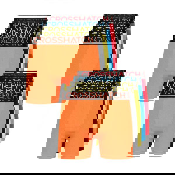 Crosshatch Mens Highlighter Boxer Shorts (Pack of 12) - Multicoloured - 