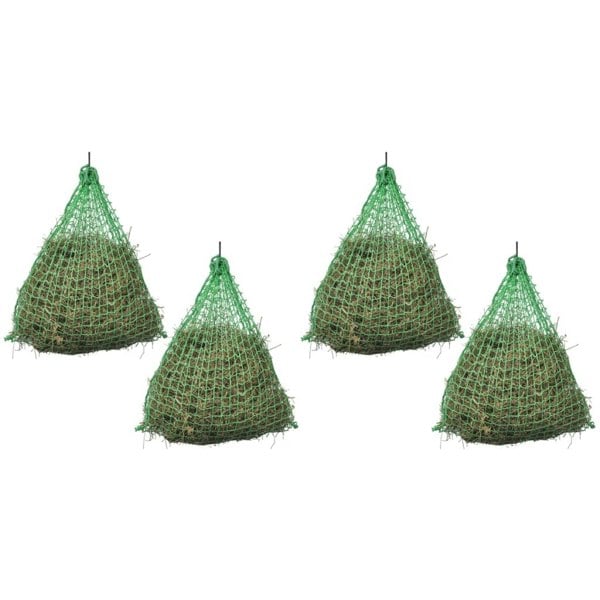 Berkfield Hay Nets 4 pcs Round 1x1 m PP