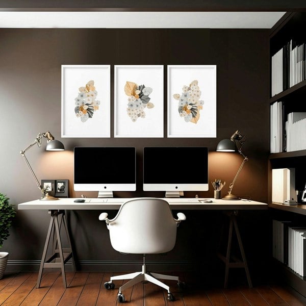 Art for office wall | set of 3 wall art prints