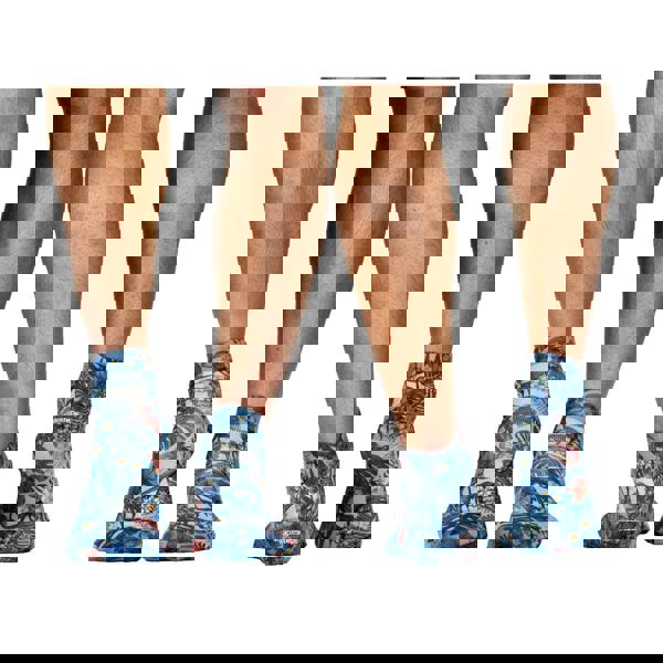 Jemsox Wigglesteps 4-Pack Art Sneaker Socks | Street Style Meets Art Culture