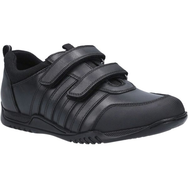 Hush Puppies Josh Junior Leather Boys's Black Loafers