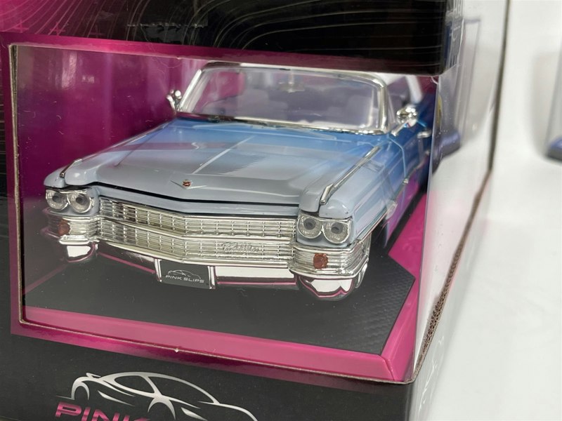 Jada Cadillac 1963 Pink Slips 1:24 Scale Jada 253293009